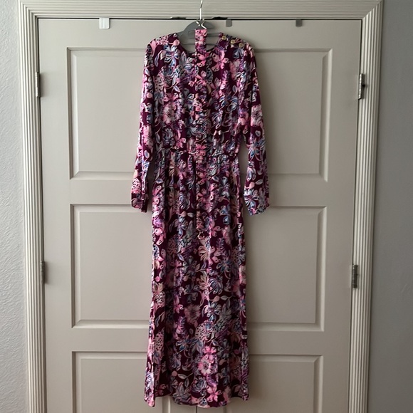 NWT Lilly Pulitzer LEOLYNN MAXI - TROPICAL WITH A TWIST size 12 - Picture 9 of 16